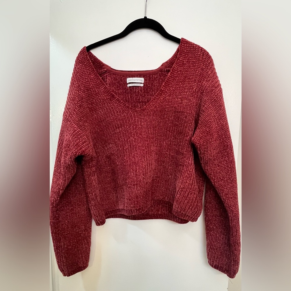 Urban Outfitters Maroon Sweater Small